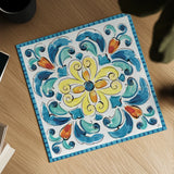 Mediterranean Breeze XIX by Daphne Brissonnet. Shown as a detailed flat fine art print, highlighting archival giclee quality. Available as an archival giclee rolled canvas, fine art paper, or poster print. SKU 47062a.