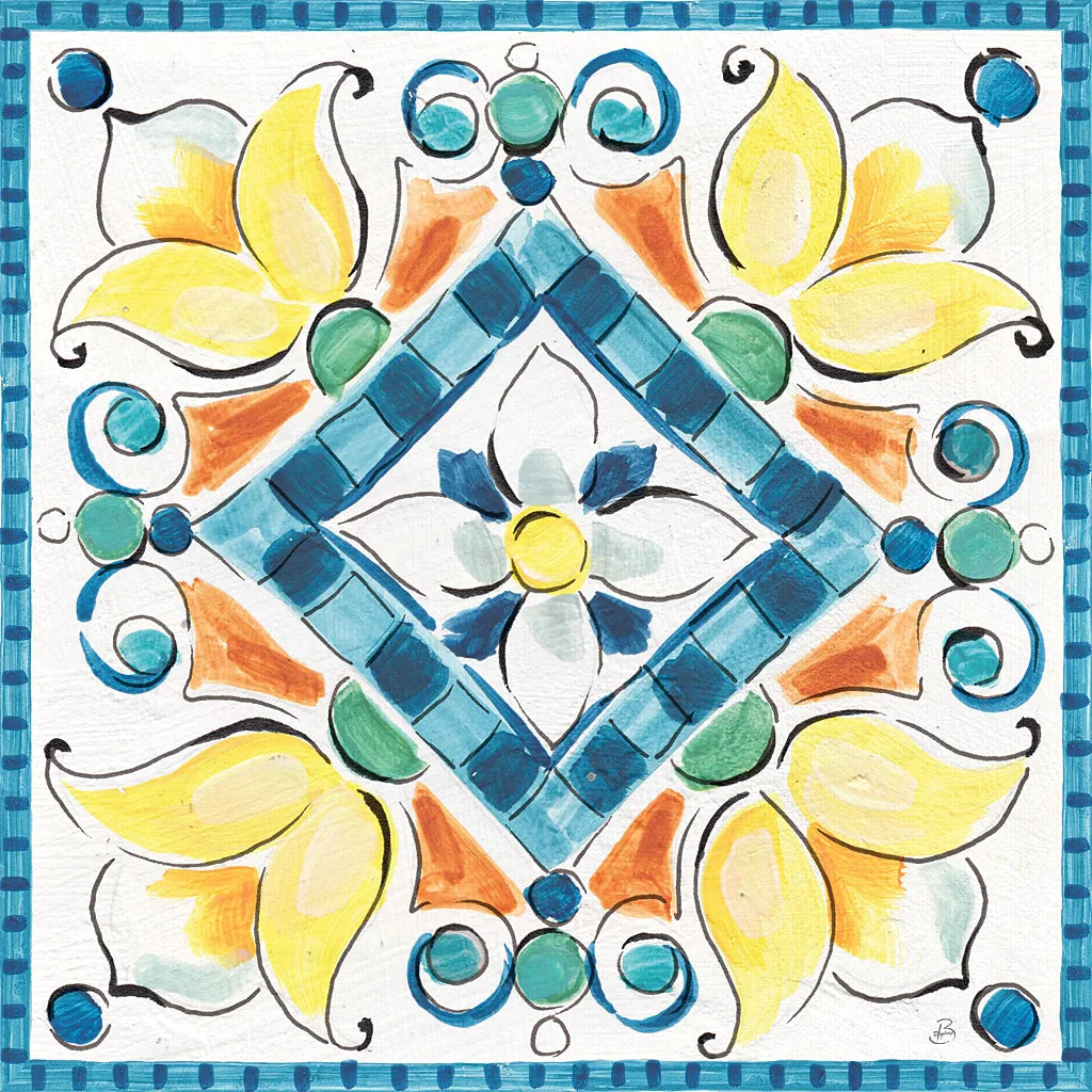 Mediterranean Breeze XX by Daphne Brissonnet. SKU 47063a. Archival Giclee Fine art print for wall decor.