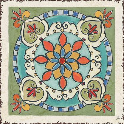 Mediterranean Flair IX by Daphne Brissonnet. SKU 26011a. Archival Giclee Fine art print for wall decor.