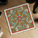 Mediterranean Flair VIII by Daphne Brissonnet. Shown as a detailed flat fine art print, highlighting archival giclee quality. Available as an archival giclee rolled canvas, fine art paper, or poster print. SKU 26010a.