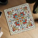Mediterranean Flair XIII by Daphne Brissonnet. Shown as a detailed flat fine art print, highlighting archival giclee quality. Available as an archival giclee rolled canvas, fine art paper, or poster print. SKU 26015a.