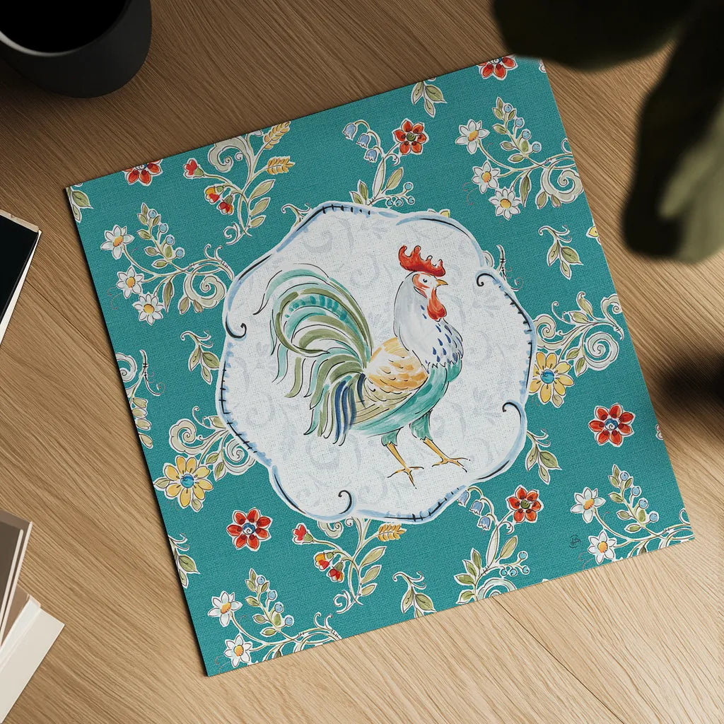 Morning Bloom II by Daphne Brissonnet. Shown as a detailed flat fine art print, highlighting archival giclee quality. Available as an archival giclee rolled canvas, fine art paper, or poster print. SKU 49570a.