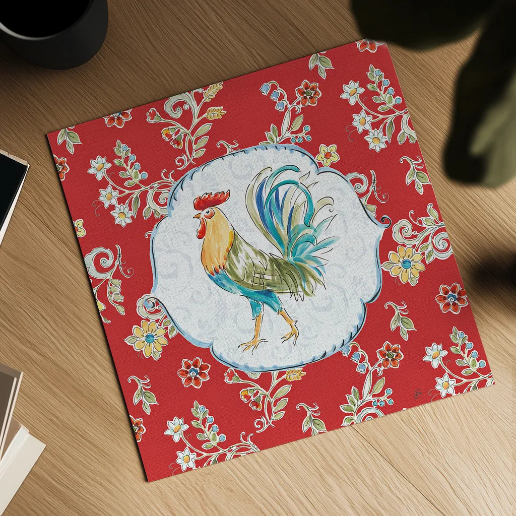 Morning Bloom III by Daphne Brissonnet. Shown as a detailed flat fine art print, highlighting archival giclee quality. Available as an archival giclee rolled canvas, fine art paper, or poster print. SKU 49571a.