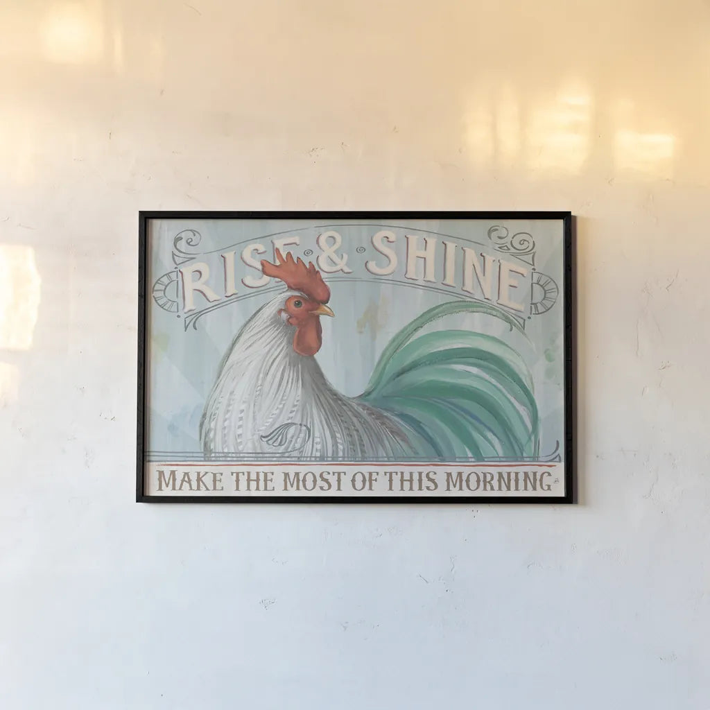 Morning Moment I by Daphne Brissonnet. shown as a paper print in a black flame. Available as a archival giclee rolled canvas, fine art paper, or poster print. SKU 67564i.