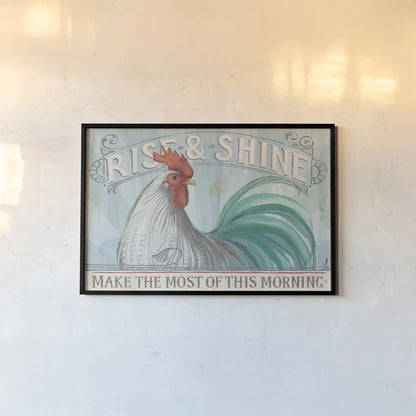 Morning Moment I by Daphne Brissonnet. shown as a paper print in a black flame. Available as a archival giclee rolled canvas, fine art paper, or poster print. SKU 67564i.