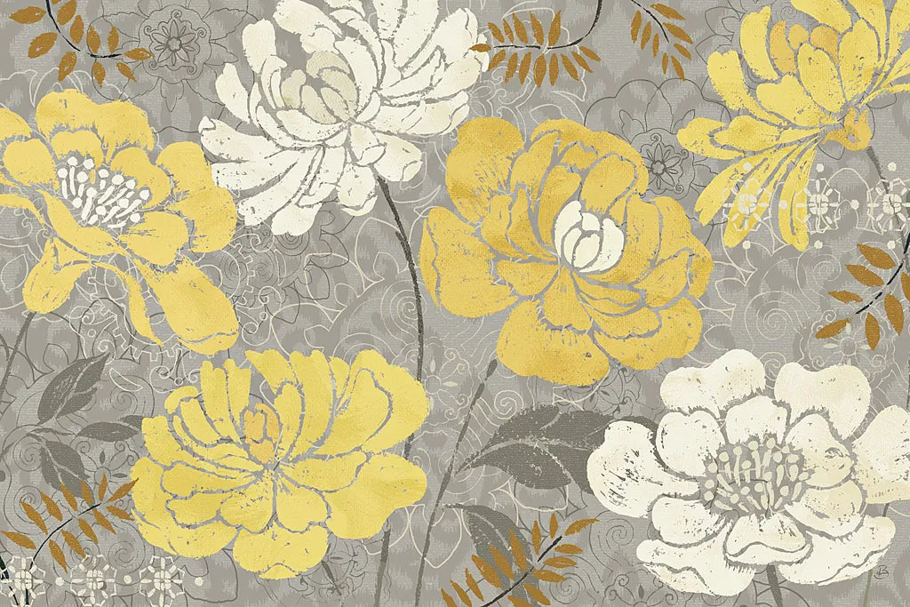 Morning Tones Gold III by Daphne Brissonnet. SKU 10600i. Archival Giclee Fine art print for wall decor.