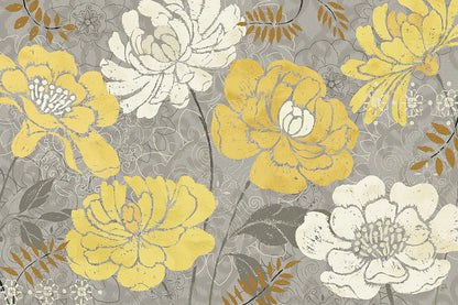 Morning Tones Gold III by Daphne Brissonnet. SKU 10600i. Archival Giclee Fine art print for wall decor.