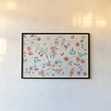 My Bohemian Life I by Daphne Brissonnet. shown as a paper print in a black flame. Available as a archival giclee rolled canvas, fine art paper, or poster print. SKU 60731i.