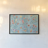 My Bohemian Life I Color by Daphne Brissonnet. shown as a paper print in a black flame. Available as a archival giclee rolled canvas, fine art paper, or poster print. SKU 60746i.