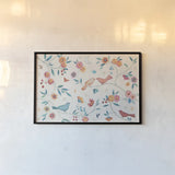 My Bohemian Life II by Daphne Brissonnet. shown as a paper print in a black flame. Available as a archival giclee rolled canvas, fine art paper, or poster print. SKU 60732i.