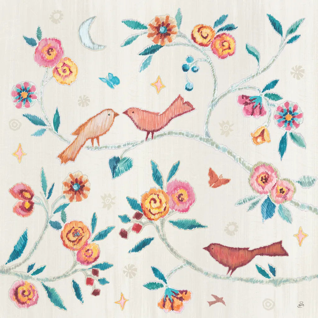 My Bohemian Life IV by Daphne Brissonnet. SKU 60734a. Archival Giclee Fine art print for wall decor.