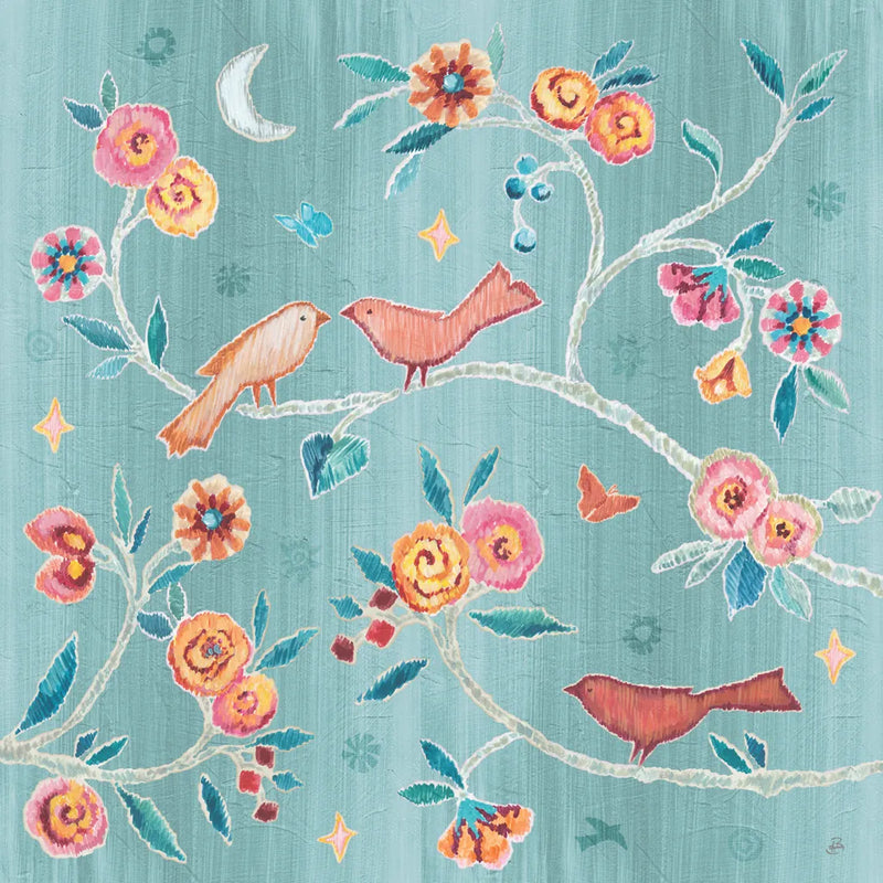My Bohemian Life IV Color by Daphne Brissonnet. SKU 60749a. Archival Giclee Fine art print for wall decor.