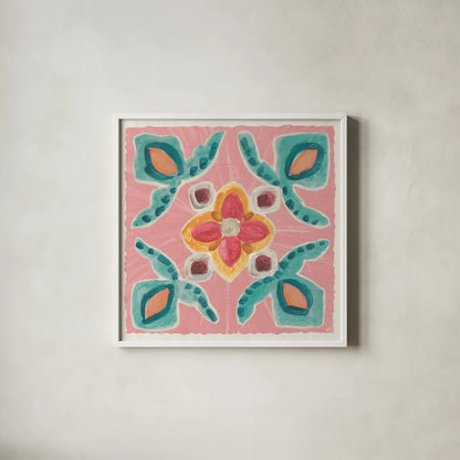 My Bohemian Life VIII by Daphne Brissonnet. Shown in a crisp white glass frame for a clean and minimalist style. Available as an archival giclee rolled canvas, fine art paper, or poster print. SKU 60738a.