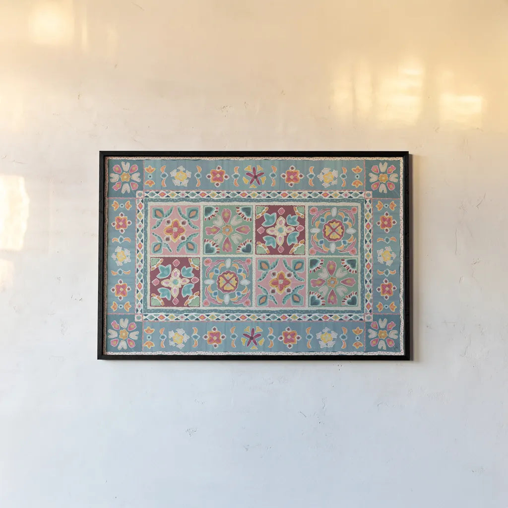 My Bohemian Life XIV by Daphne Brissonnet. shown as a paper print in a black flame. Available as a archival giclee rolled canvas, fine art paper, or poster print. SKU 60744i.