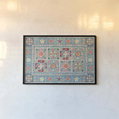 My Bohemian Life XIV by Daphne Brissonnet. shown as a paper print in a black flame. Available as a archival giclee rolled canvas, fine art paper, or poster print. SKU 60744i.