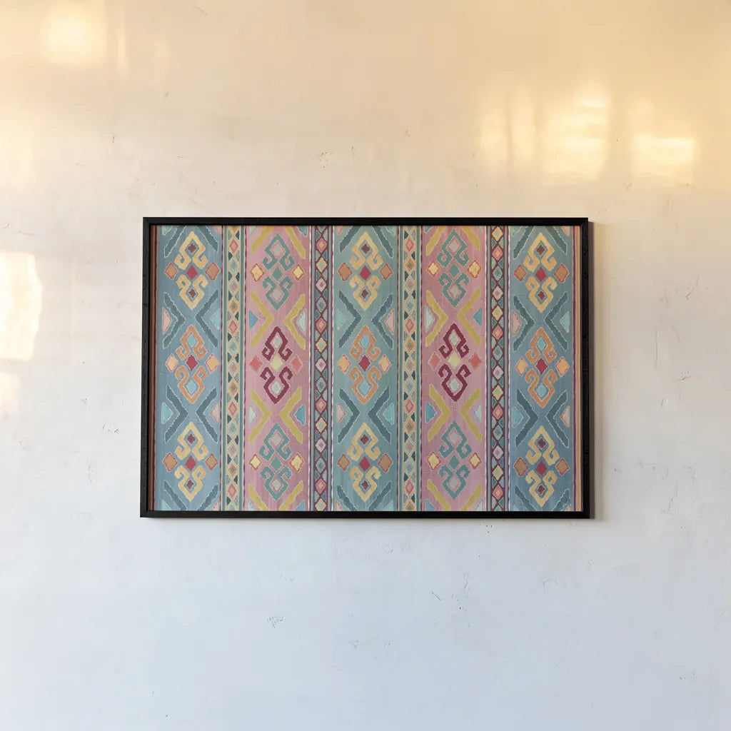 My Bohemian Life XV by Daphne Brissonnet. shown as a paper print in a black flame. Available as a archival giclee rolled canvas, fine art paper, or poster print. SKU 60745i.