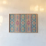My Bohemian Life XV by Daphne Brissonnet. shown as a paper print in a natural frame. Available as a archival giclee rolled canvas, fine art paper, or poster print. SKU 60745i.