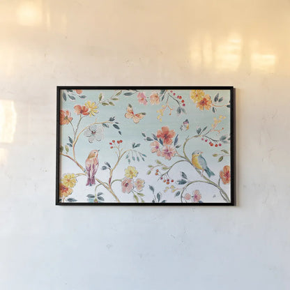 Natures Bliss I by Daphne Brissonnet. shown as a paper print in a black flame. Available as a archival giclee rolled canvas, fine art paper, or poster print. SKU 48135i.