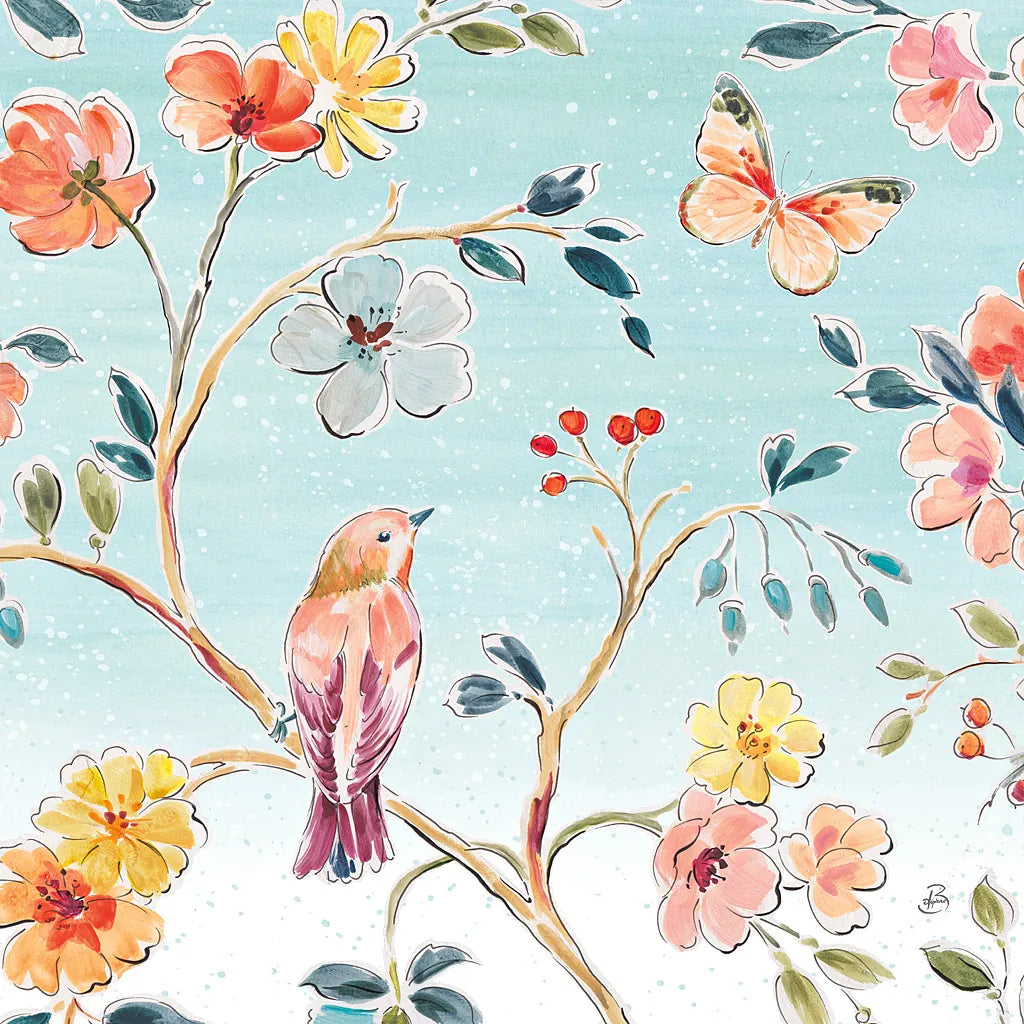 Natures Bliss II by Daphne Brissonnet. SKU 48136a. Archival Giclee Fine art print for wall decor.