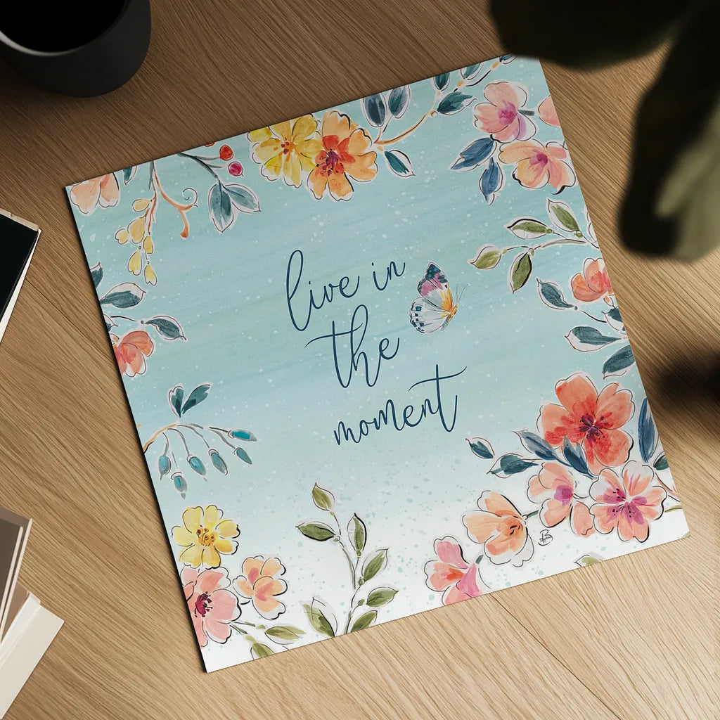 Natures Bliss IV by Daphne Brissonnet. Shown as a detailed flat fine art print, highlighting archival giclee quality. Available as an archival giclee rolled canvas, fine art paper, or poster print. SKU 48138a.