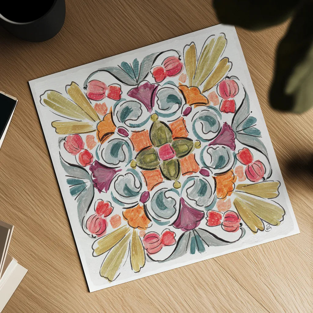 Natures Bliss IX by Daphne Brissonnet. Shown as a detailed flat fine art print, highlighting archival giclee quality. Available as an archival giclee rolled canvas, fine art paper, or poster print. SKU 48143a.