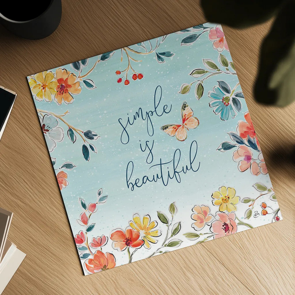 Natures Bliss V by Daphne Brissonnet. Shown as a detailed flat fine art print, highlighting archival giclee quality. Available as an archival giclee rolled canvas, fine art paper, or poster print. SKU 48139a.