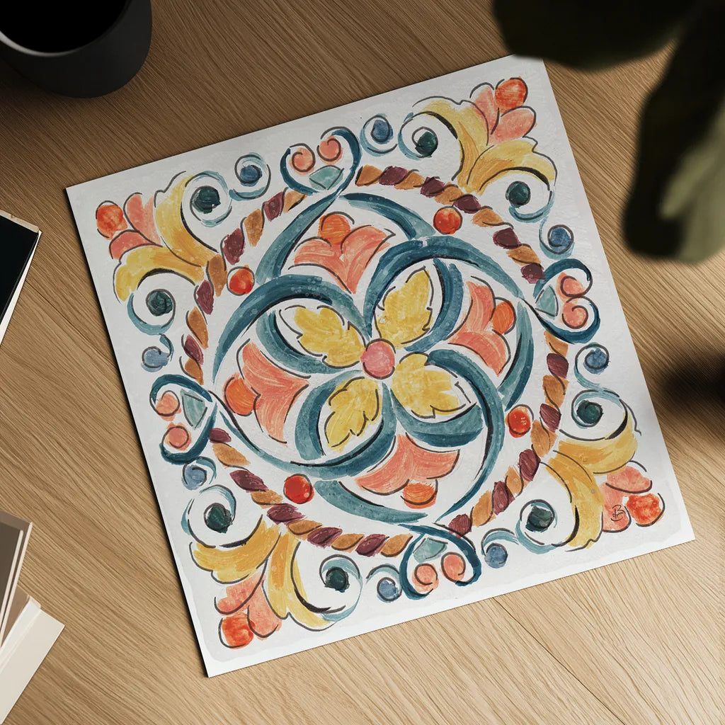 Natures Bliss VII by Daphne Brissonnet. Shown as a detailed flat fine art print, highlighting archival giclee quality. Available as an archival giclee rolled canvas, fine art paper, or poster print. SKU 48141a.