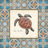 Oceanography Framed VI by Daphne Brissonnet. SKU 14698a. Archival Giclee Fine art print for wall decor.