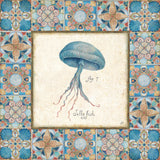 Oceanography Framed VII by Daphne Brissonnet. SKU 67100a. Archival Giclee Fine art print for wall decor.