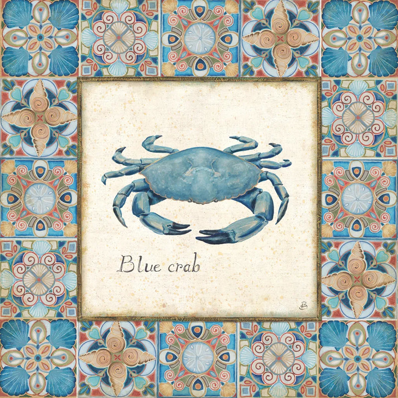 Oceanography Framed VIII by Daphne Brissonnet. SKU 67101a. Archival Giclee Fine art print for wall decor.