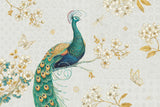 Ornate Peacock I by Daphne Brissonnet. SKU 21844i. Archival Giclee Fine art print for wall decor.