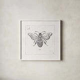 Outdoor Beauties VII by Daphne Brissonnet. Shown in a crisp white glass frame for a clean and minimalist style. Available as an archival giclee rolled canvas, fine art paper, or poster print. SKU 41734a.