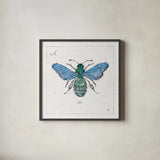 Outdoor Beauties VII Color by Daphne Brissonnet. Shown in a sleek black glass frame for a contemporary gallery look. Available as an archival giclee rolled canvas, fine art paper, or poster print. SKU 54839a.