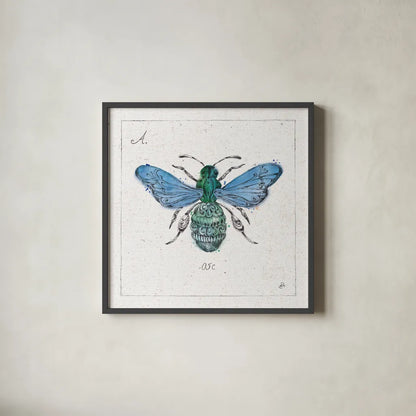 Outdoor Beauties VII Color by Daphne Brissonnet. Shown in a sleek black glass frame for a contemporary gallery look. Available as an archival giclee rolled canvas, fine art paper, or poster print. SKU 54839a.