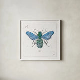 Outdoor Beauties VII Color by Daphne Brissonnet. Shown in a crisp white glass frame for a clean and minimalist style. Available as an archival giclee rolled canvas, fine art paper, or poster print. SKU 54839a.