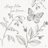 Outdoor Beauties Words II by Daphne Brissonnet. SKU 101078a. Archival Giclee Fine art print for wall decor.