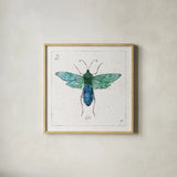 Outdoor Beauties X Color by Daphne Brissonnet. Shown in a natural wood glass frame for a timeless modern aesthetic. Available as an archival giclee rolled canvas, fine art paper, or poster print. SKU 54842a.