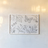 Outdoor Beauties XI by Daphne Brissonnet. shown as a paper print in a white frame. Available as a archival giclee rolled canvas, fine art paper, or poster print. SKU 101079i.