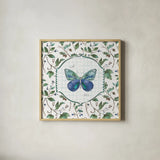 Outdoor Beauties XII Color by Daphne Brissonnet. Shown in a natural wood glass frame for a timeless modern aesthetic. Available as an archival giclee rolled canvas, fine art paper, or poster print. SKU 58517a.