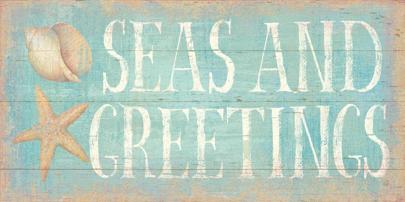 Pastel Coast Greetings by Daphne Brissonnet