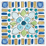 Peacock Allegory VI by Daphne Brissonnet. SKU 37513a. Archival Giclee Fine art print for wall decor.