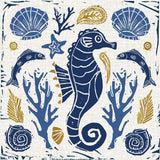 Primitive Sea VI by Daphne Brissonnet. SKU 63859a. Archival Giclee Fine art print for wall decor.