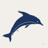 Primitive Sea VIII Navy by Daphne Brissonnet. SKU 65668a. Archival Giclee Fine art print for wall decor.