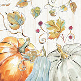 Pumpkin Patch III by Daphne Brissonnet. SKU 38493a. Archival Giclee Fine art print for wall decor.