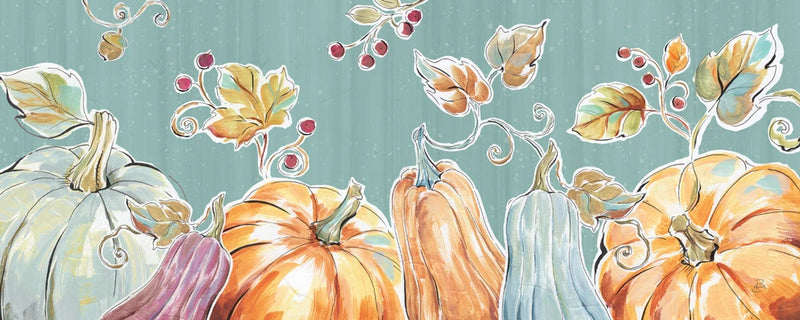 Pumpkin Patch IX by Daphne Brissonnet