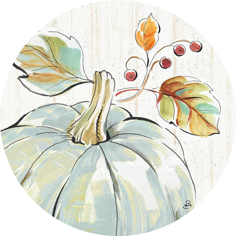 Pumpkin Patch XIII by Daphne Brissonnet. SKU 38503a. Archival Giclee Fine art print for wall decor.