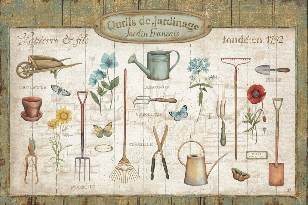 Royal Garden I by Daphne Brissonnet. SKU 47243i. Archival Giclee Fine art print for wall decor.