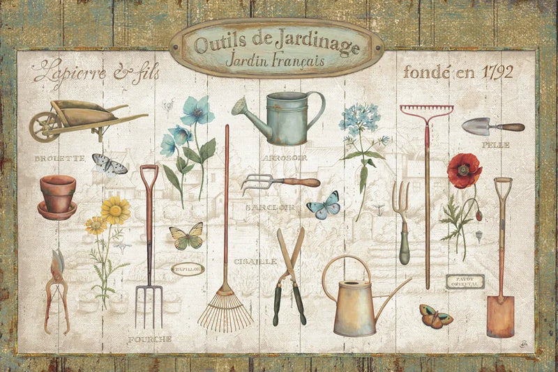 Royal Garden I by Daphne Brissonnet. SKU 47243i. Archival Giclee Fine art print for wall decor.
