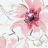 Simply Pink III by Daphne Brissonnet. SKU 41787a. Archival Giclee Fine art print for wall decor.
