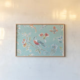 Soft Season I by Daphne Brissonnet. shown as a paper print in a natural frame. Available as a archival giclee rolled canvas, fine art paper, or poster print. SKU 35005i.